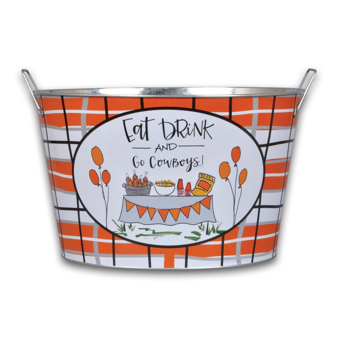 Magnolia Lane - Collegiate Metal Bucket