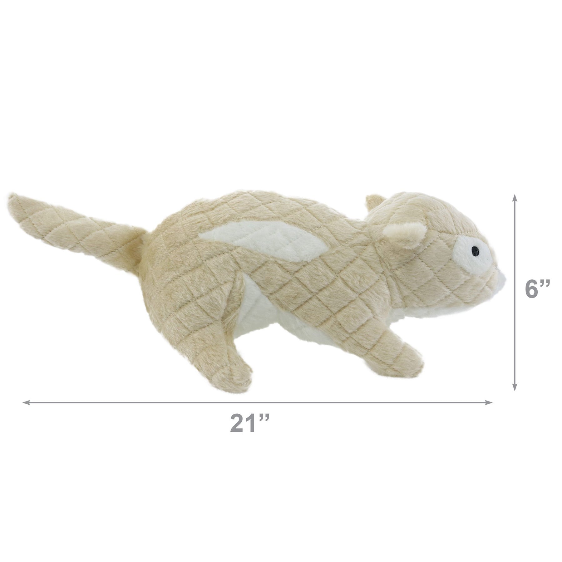 Tuffy Dog Toys - Mighty Massive Nature Chipmunk Plush Dog Toy