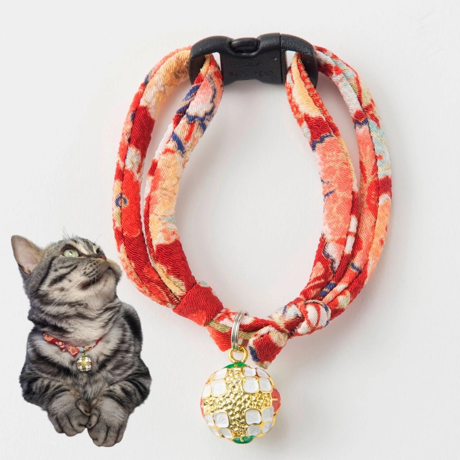 Moon-X USA - Cat Collar Chirimen Temari