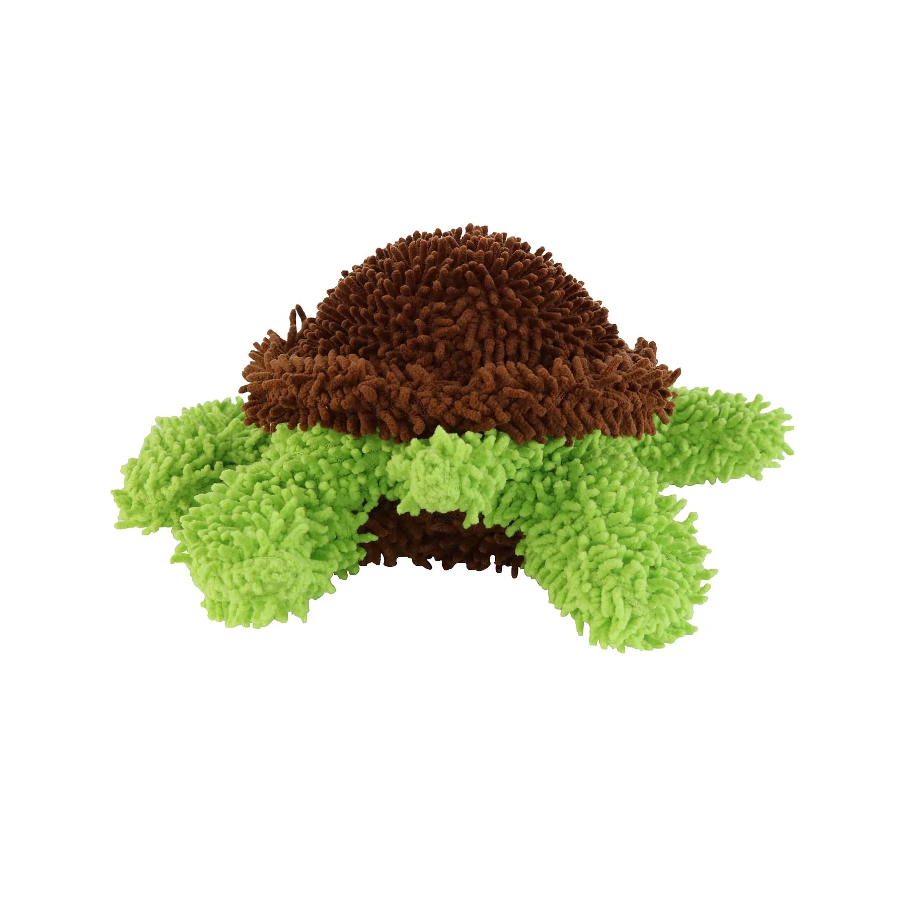 Tuffy Dog Toys - Mighty Microfiber Ball Turtle Squeaky Dog Toy
