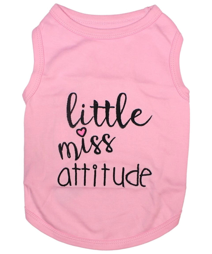 Parisian Pet - Dog T-Shirt Little Miss Attitude