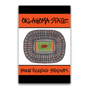 Magnolia Lane - Collegiate Stadium Garden Flag