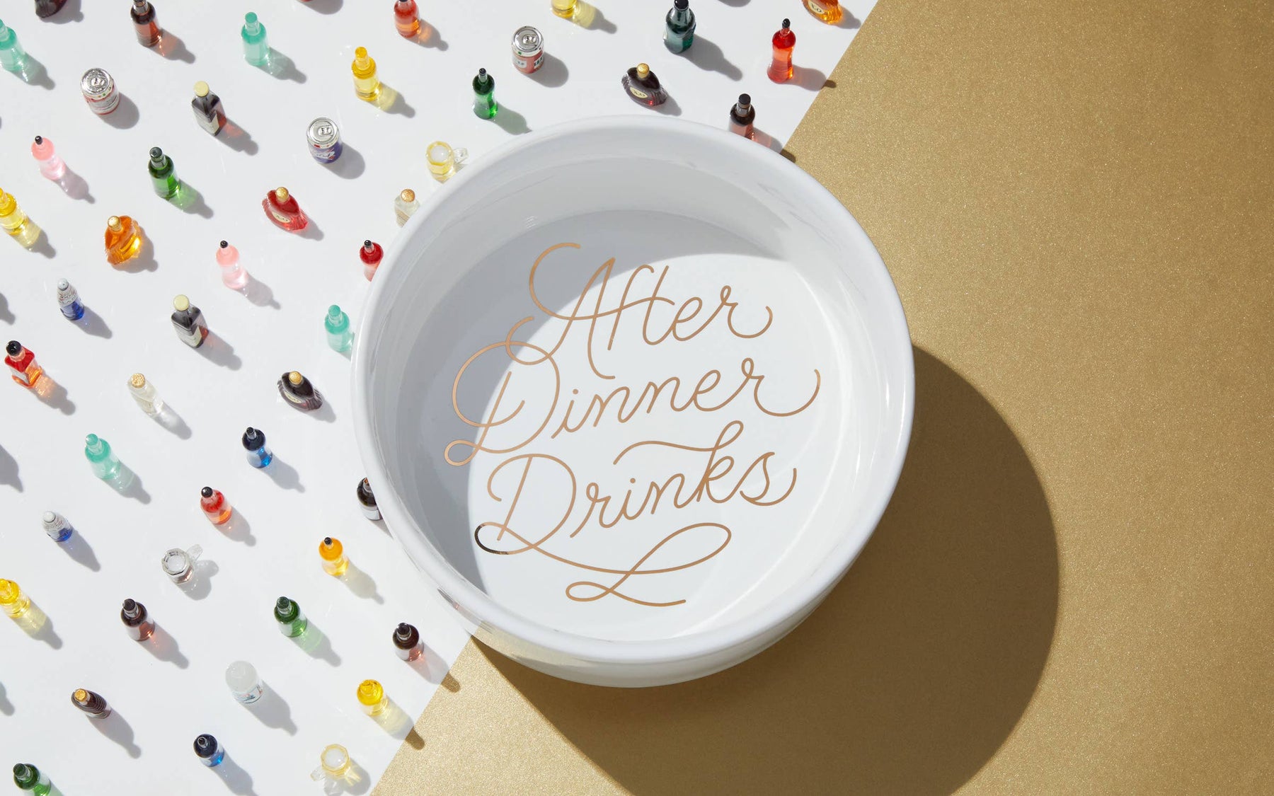 Chronicle-Hachette Book - Water Bowl Brass Monkey After Dinner Drinks
