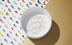 Chronicle-Hachette Book - Water Bowl Brass Monkey After Dinner Drinks