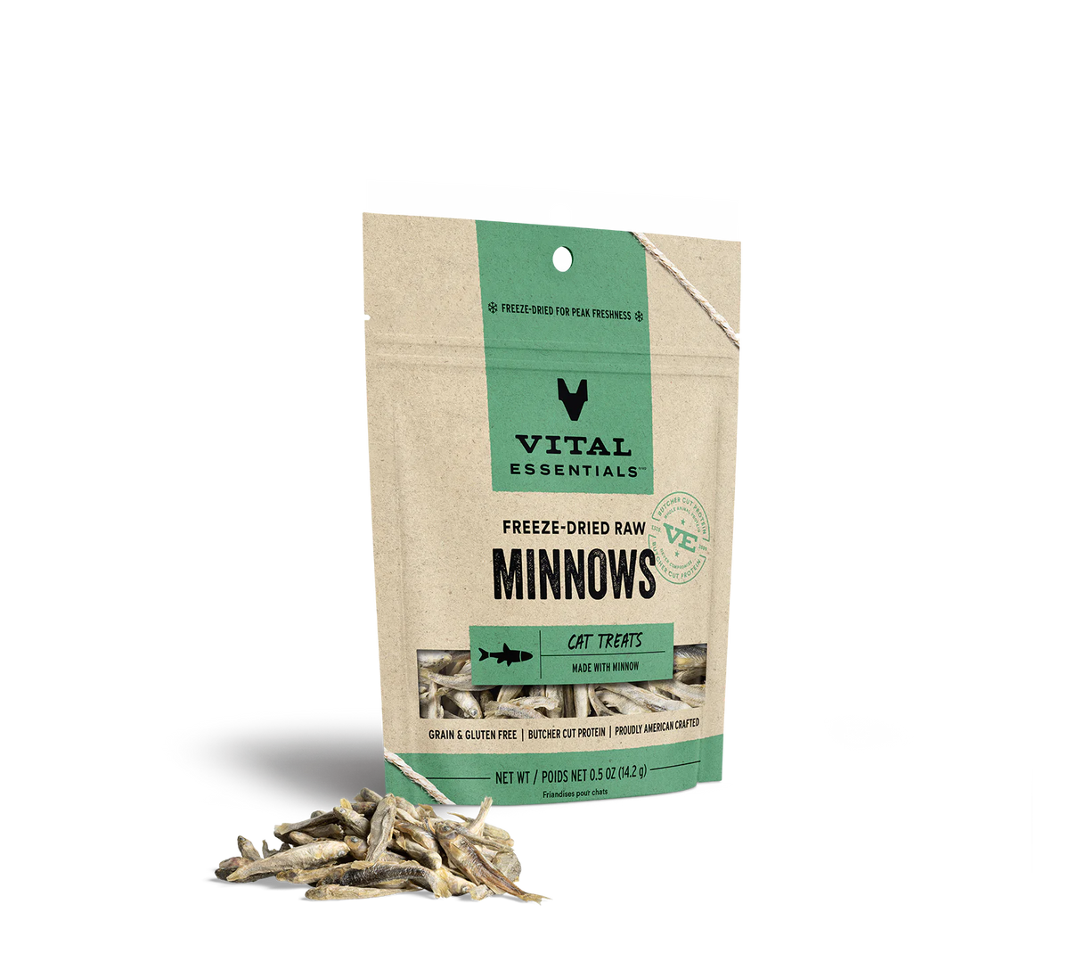 Vital Essentials - Minnows Freeze-Dried Cat Treats - Southern Agriculture 
