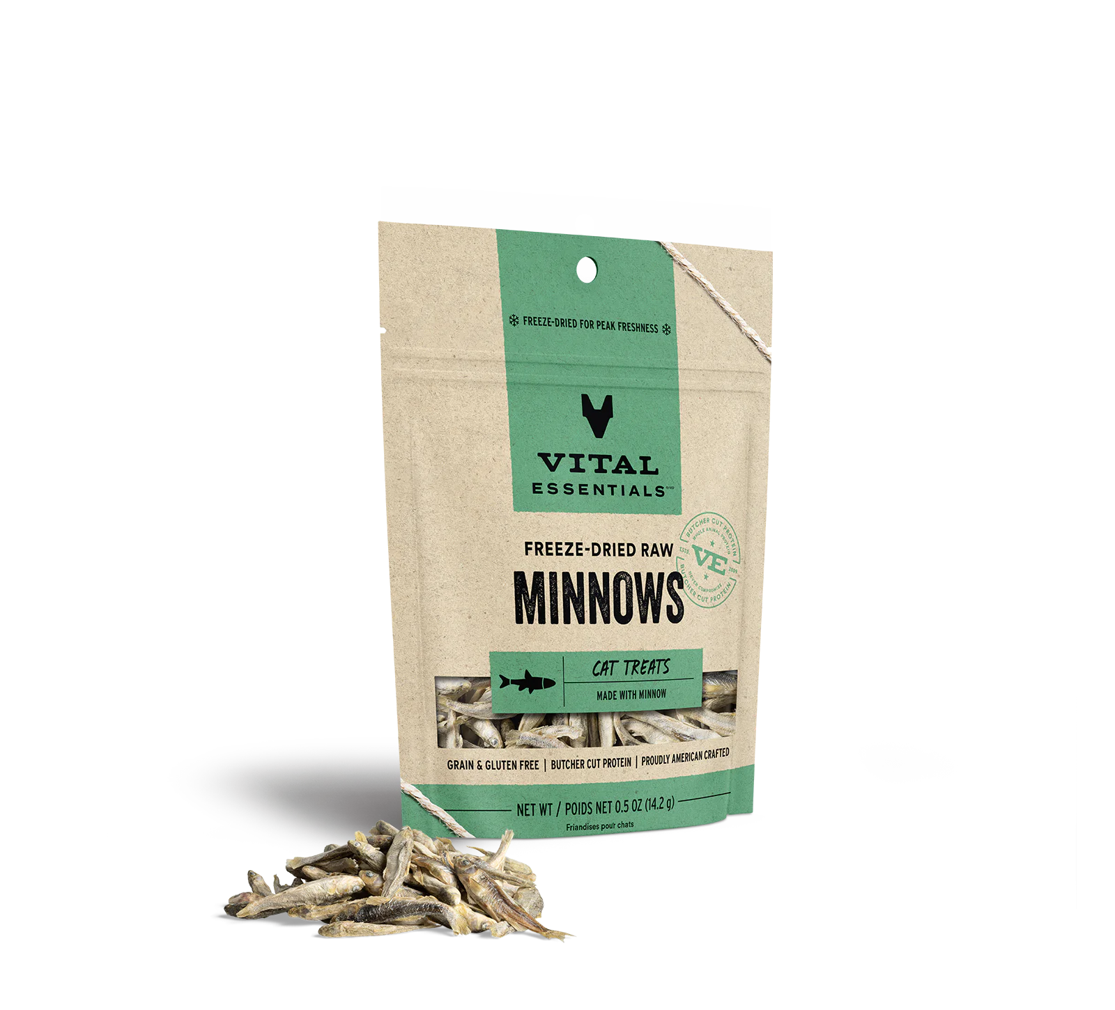 Vital Essentials - Minnows Freeze-Dried Cat Treats - Southern Agriculture 