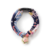 Moon-X USA - Cat Collar Chirimen Plum Blossom