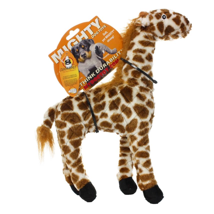 Tuffy Dog Toys - Mighty Safari Giraffe Plush Squeaky Toy - Southern Agriculture 