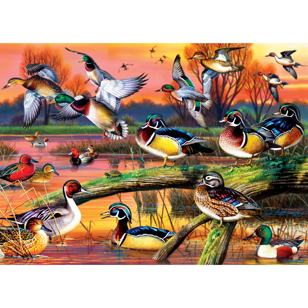 MasterPieces - Autumn Feathers by Audubon - 1000 Piece Jigsaw Puzzle