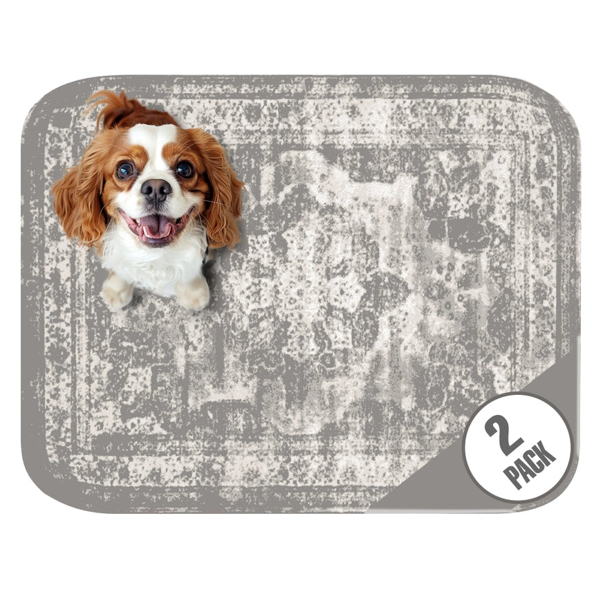Pupiboo - Medallion Washable Pee Pads 18"x24" (2 pack) - Southern Agriculture 