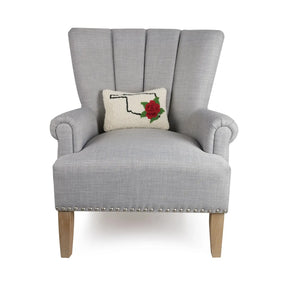 Peking Handicraft - Pillow Oklahoma Rose