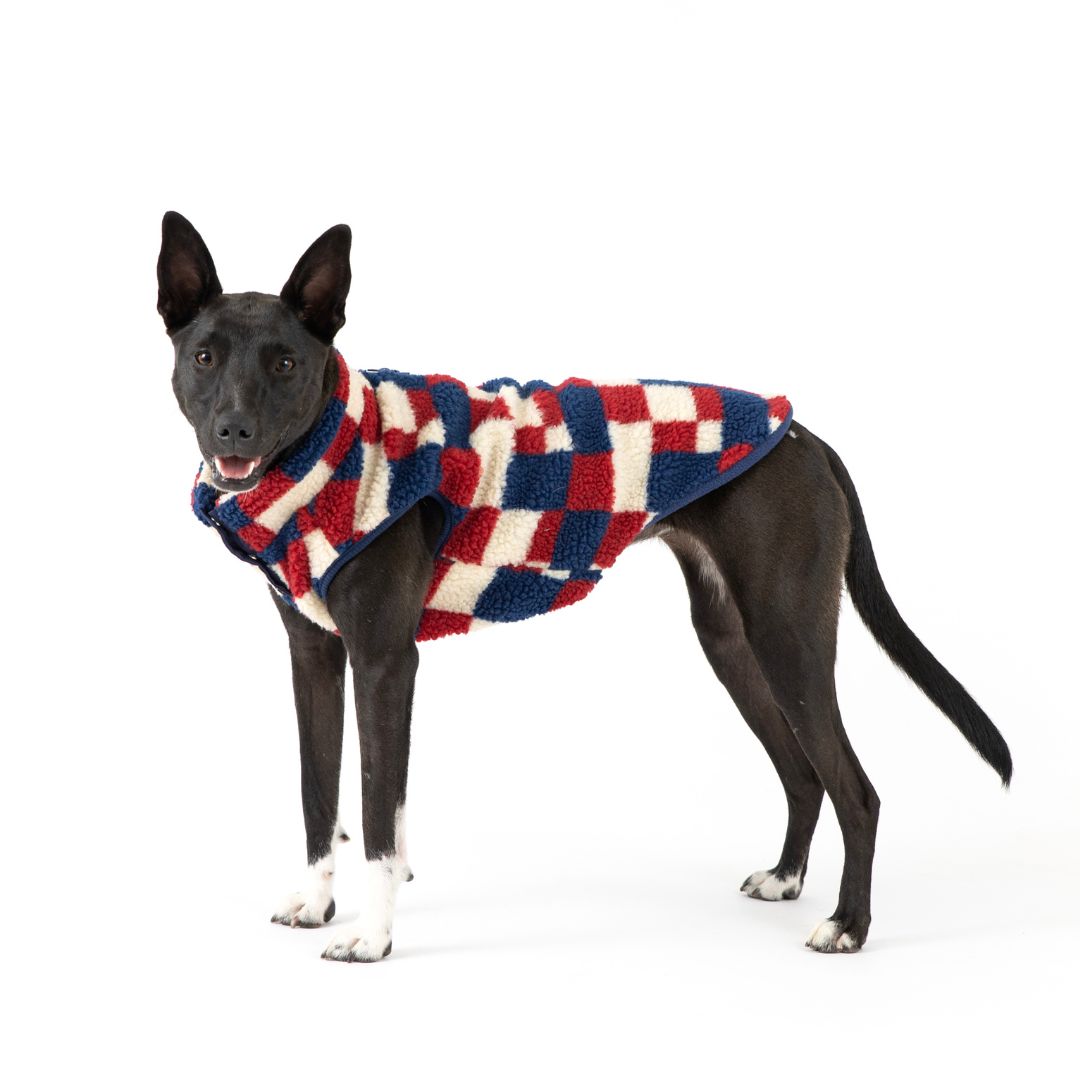 fabdog - Fab Ski Sherpa Vest Navy