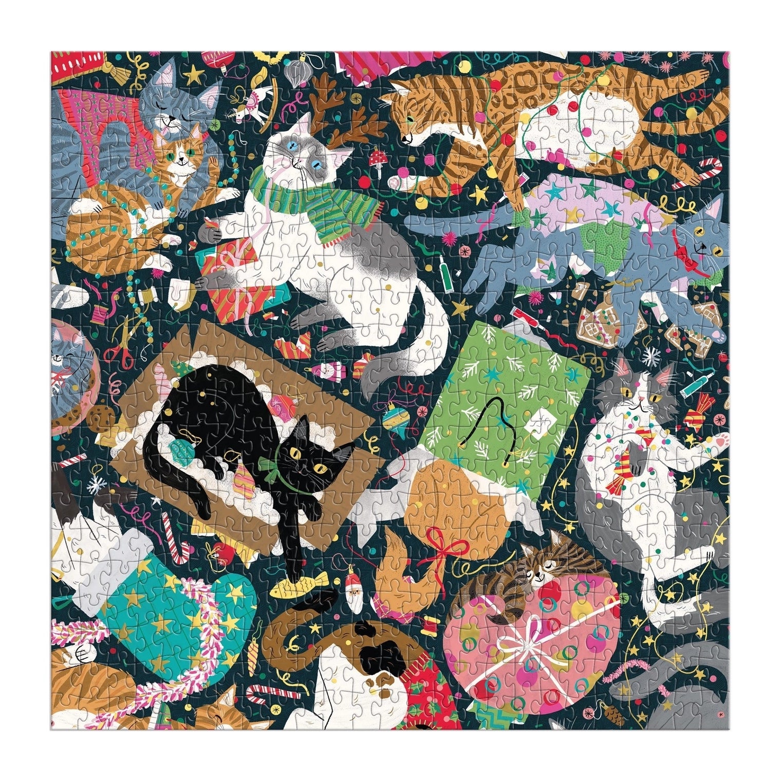 Chronicle-Hachette Book - Puzzle Catmas Chaos