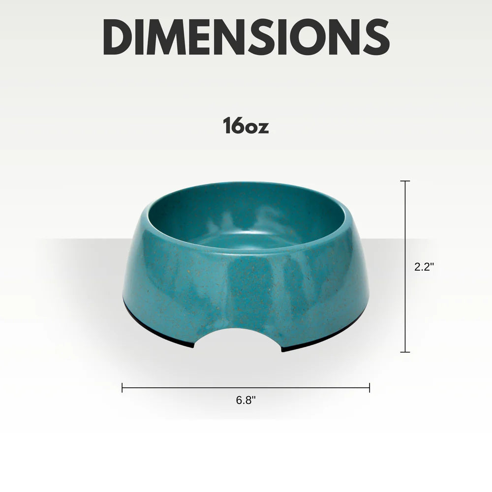 Jojo Modern Pets - Bamboo Dog Bowl Ecofriendly