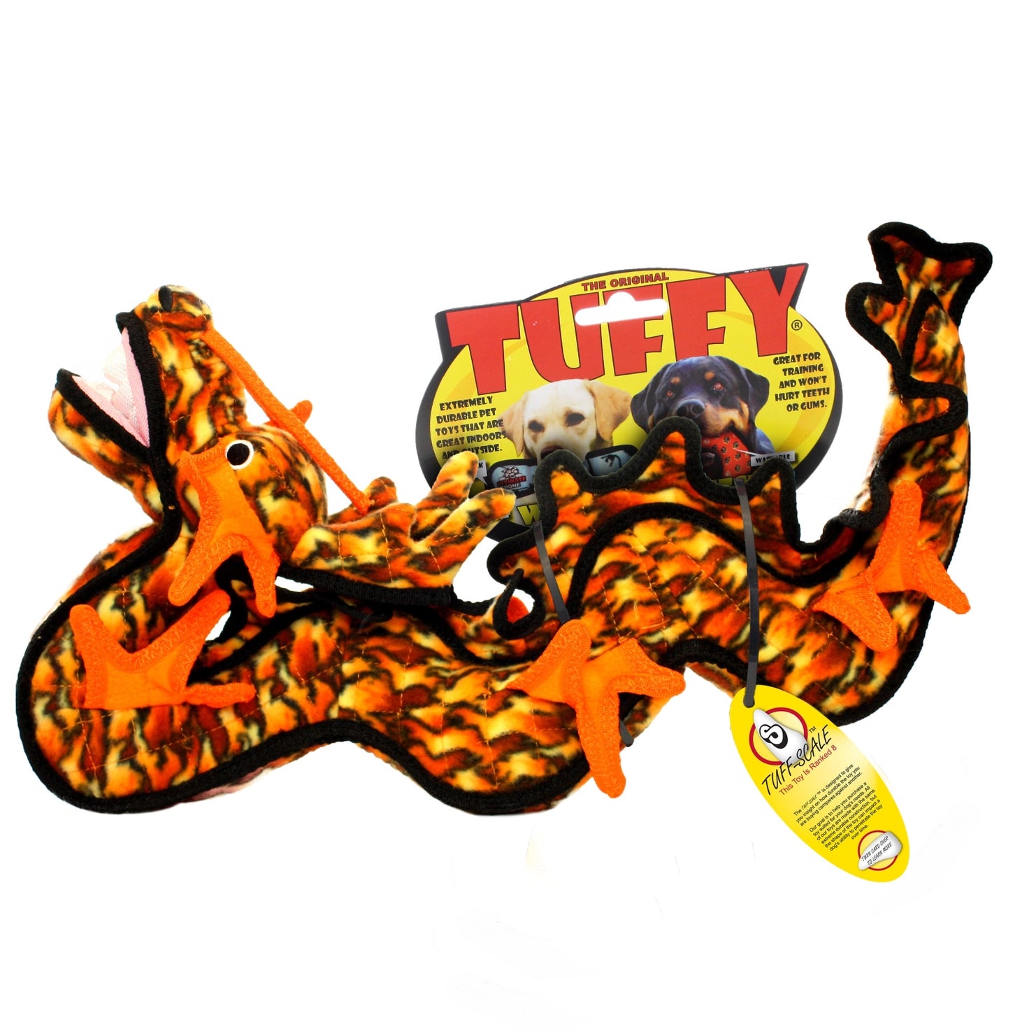 Tuffy Dog Toys - Dragon Tough Durable Dog Toy