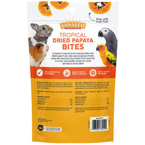 Sunseed - Tropical Dried Papaya Bites