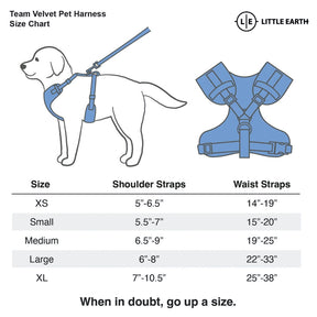 Little Earth Productions - Oklahoma Sooners Velvet Pet Harness