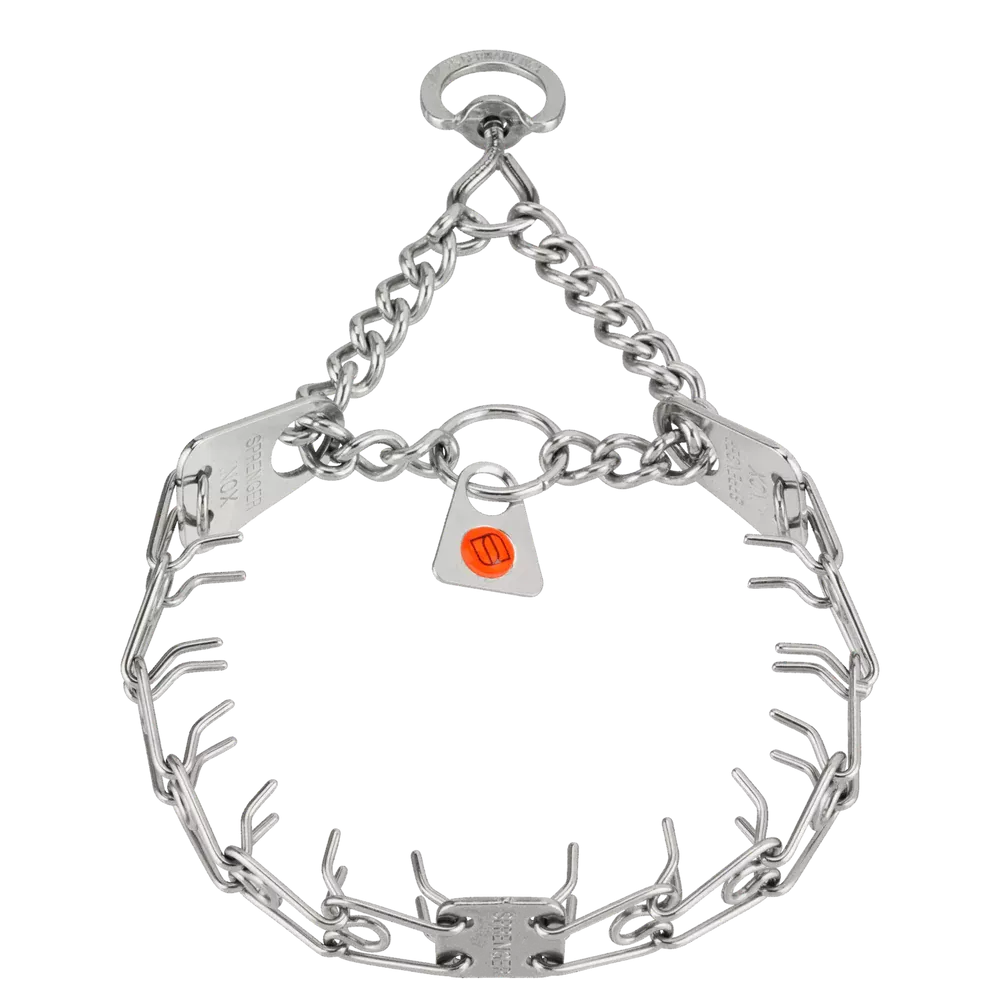Coastal - Hs Prong Dog Collar Ss Center-Plate/Assembly Chain/Swivel