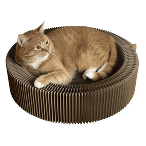 Bed & Scratcher - The Accordion Cat Bed & Scratcher