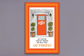 Magnolia Lane - Collegiate "As for Me & My House..." Garden Flag