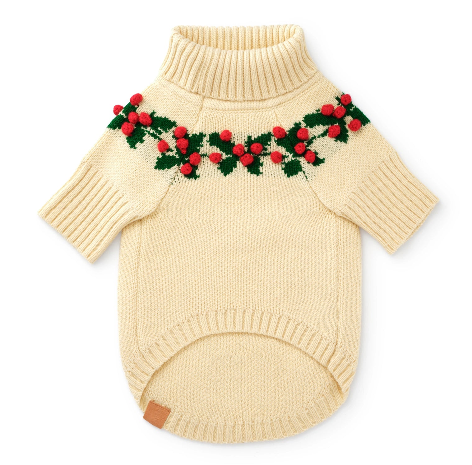 The Foggy Dog - Dog Sweater Holly Bobble