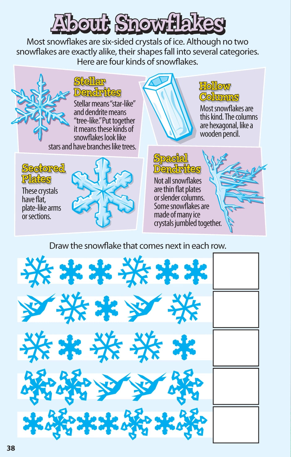Wellspring- Activity Book - Sensational	Snow Day Puzzles for Kids