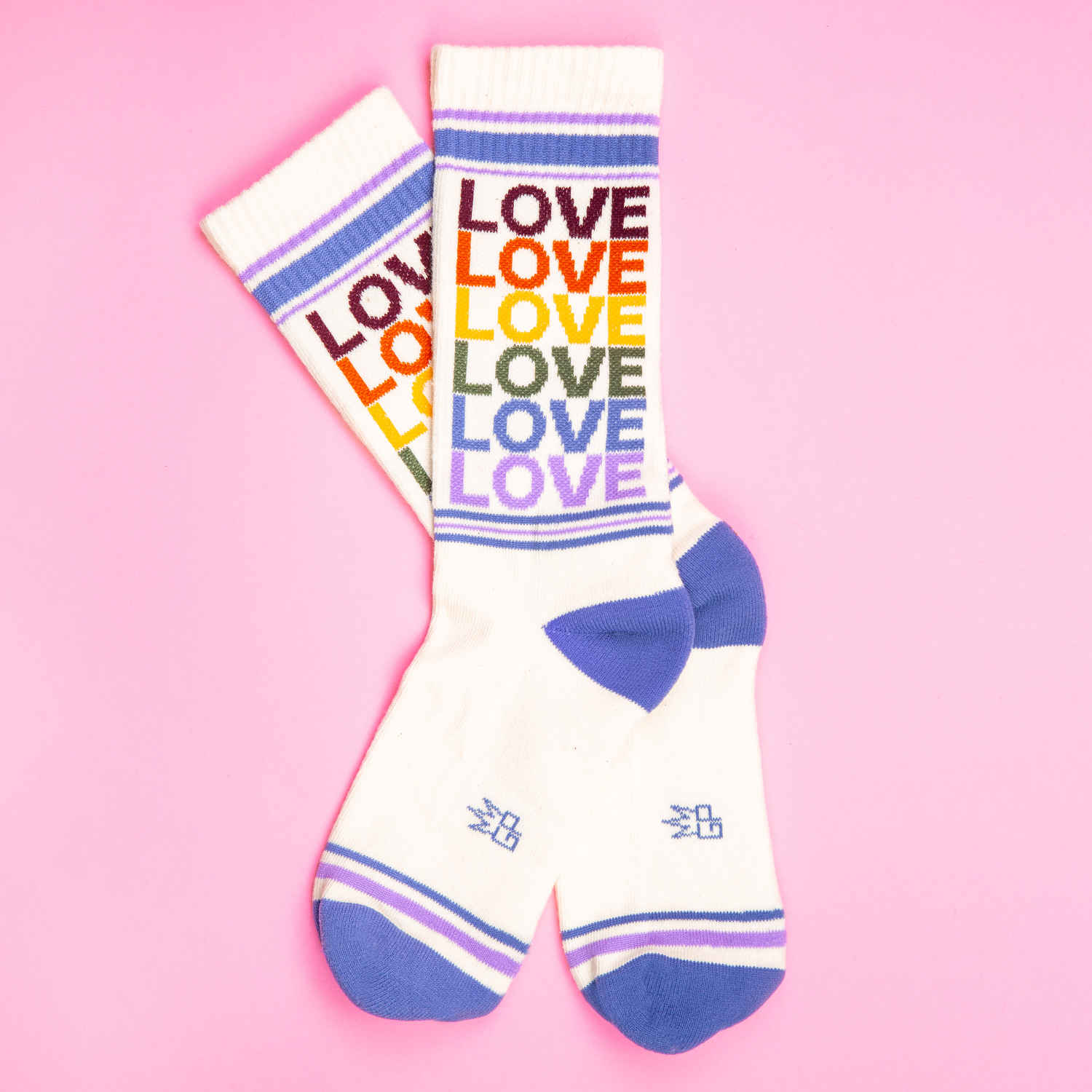 Gumball Poodle - Socks Love Vintage Rainbow
