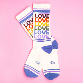 Gumball Poodle - Socks Love Vintage Rainbow