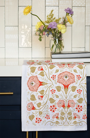 Gingiber - Tea Towel Blossom & Vine
