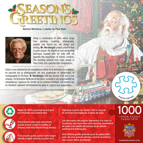 MasterPieces - Puzzle Santa's Workshop 1000 Piece