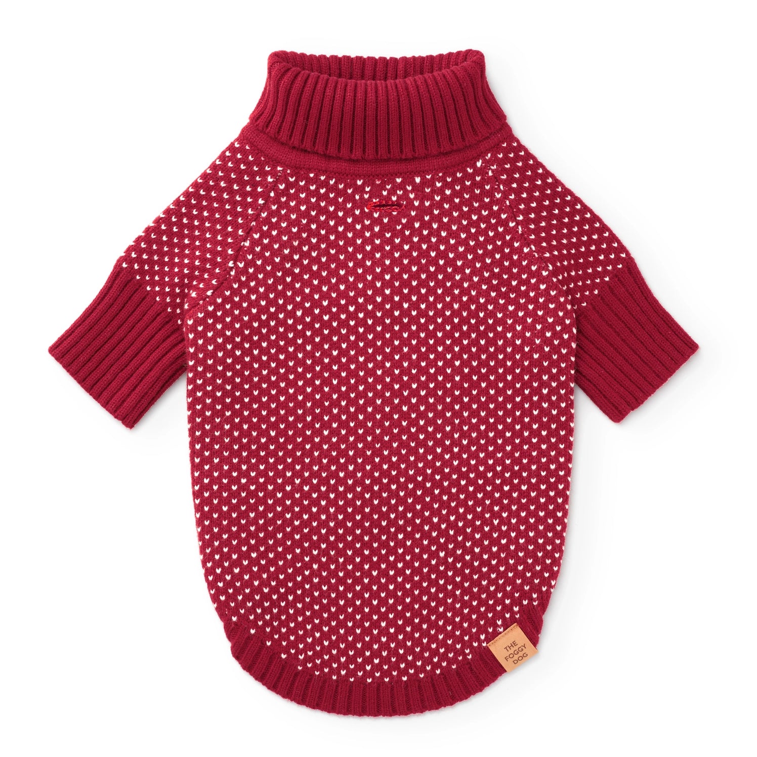 The Foggy Dog - Dog Sweater Heart Stitch