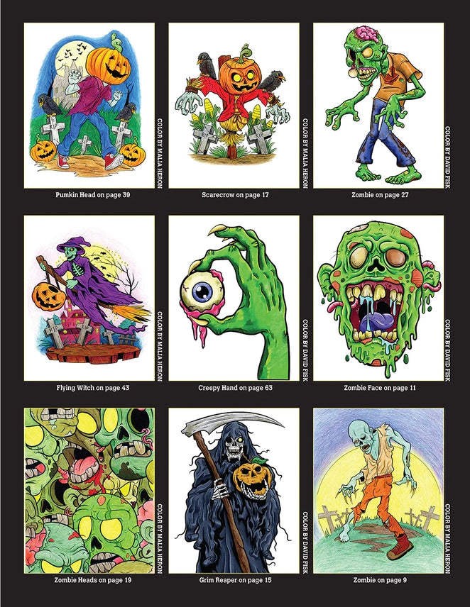 Wellspring- Coloring Book - Creepy Things