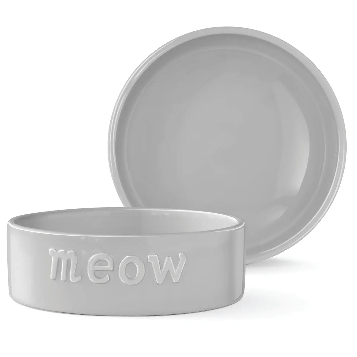 Petshop by Fringe Studio - Pet Bowl For Cats With "Meow"