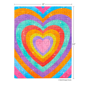 WerkShoppe- Puzzle Velvet Hearts