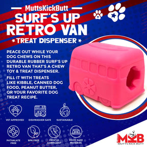 Surfs Up! Retro Van Dog Chew Toy & Treat Dispenser - Southern Agriculture 