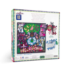eeBoo - 12 Days of Christmas 1000 Piece Puzzle
