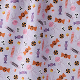 Geometry - Tea Towel Spooky Sweets Purple