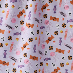 Geometry - Tea Towel Spooky Sweets Purple
