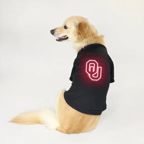 Little Earth Productions - Oklahoma Sooners Neon Pet T-Shirt