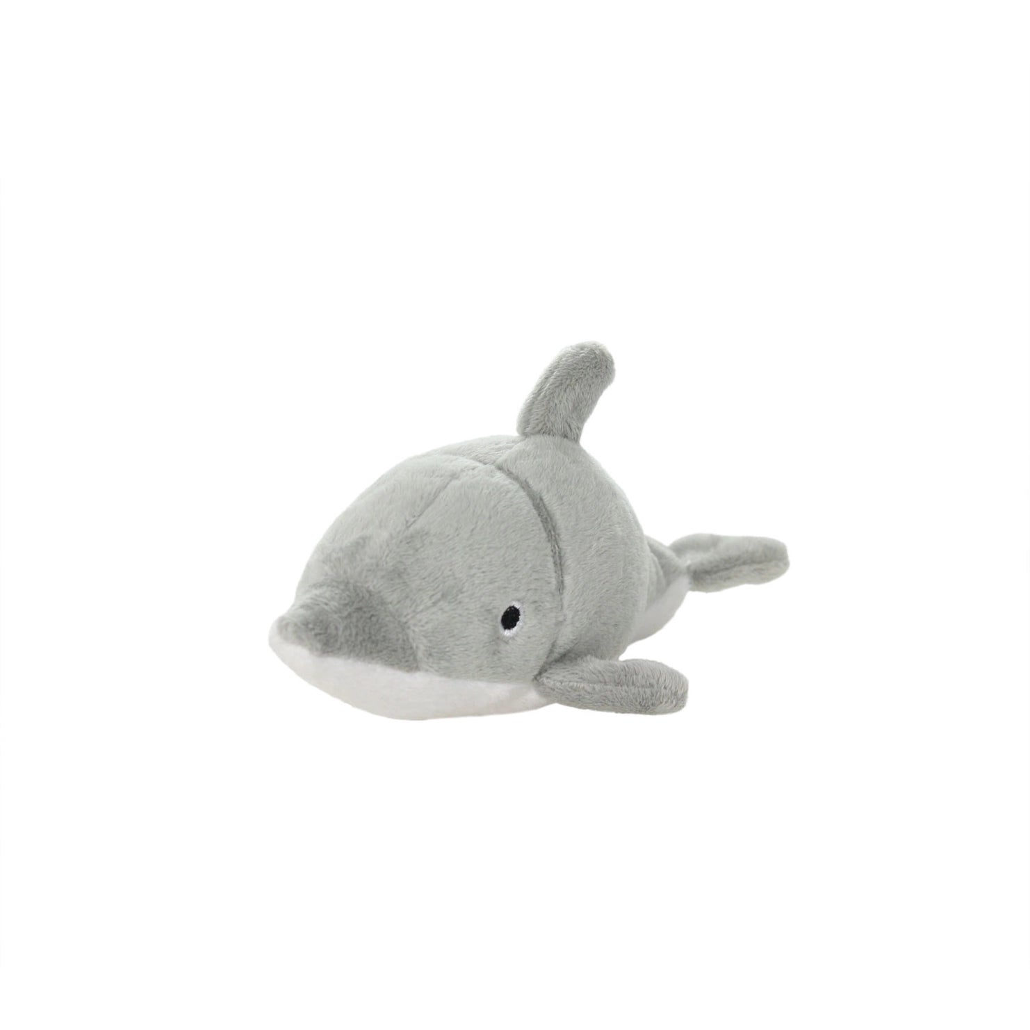 Tuffy Dog Toys - Mighty Junior Ocean Dolphin Plush Squeaky Durable Toy
