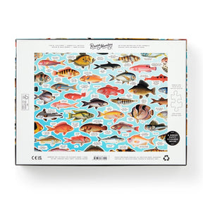 Chronicle-Hachette Book - Puzzle Brass Monkey Judgy Fish (1000 Piece)