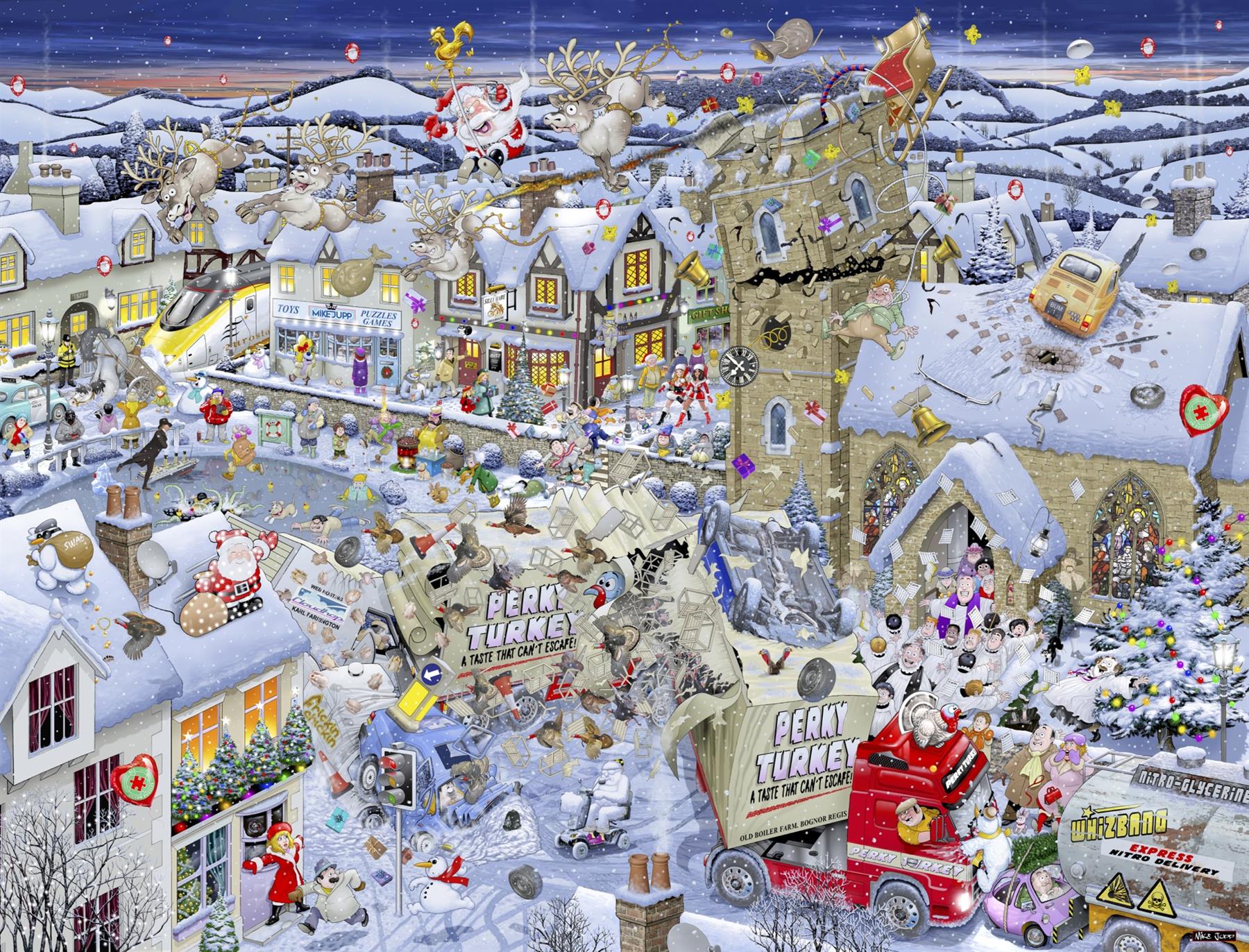 All Jigsaw Puzzles - I Love Christmas Puzzle