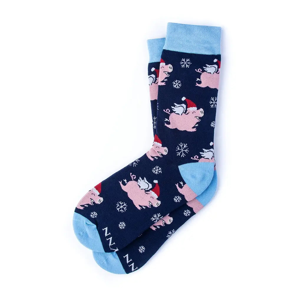 Wild Attire Alynn Socks Pig-Mass Cheer