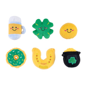 ZippyPaws - Miniz-Lucky Charms St. Patrick