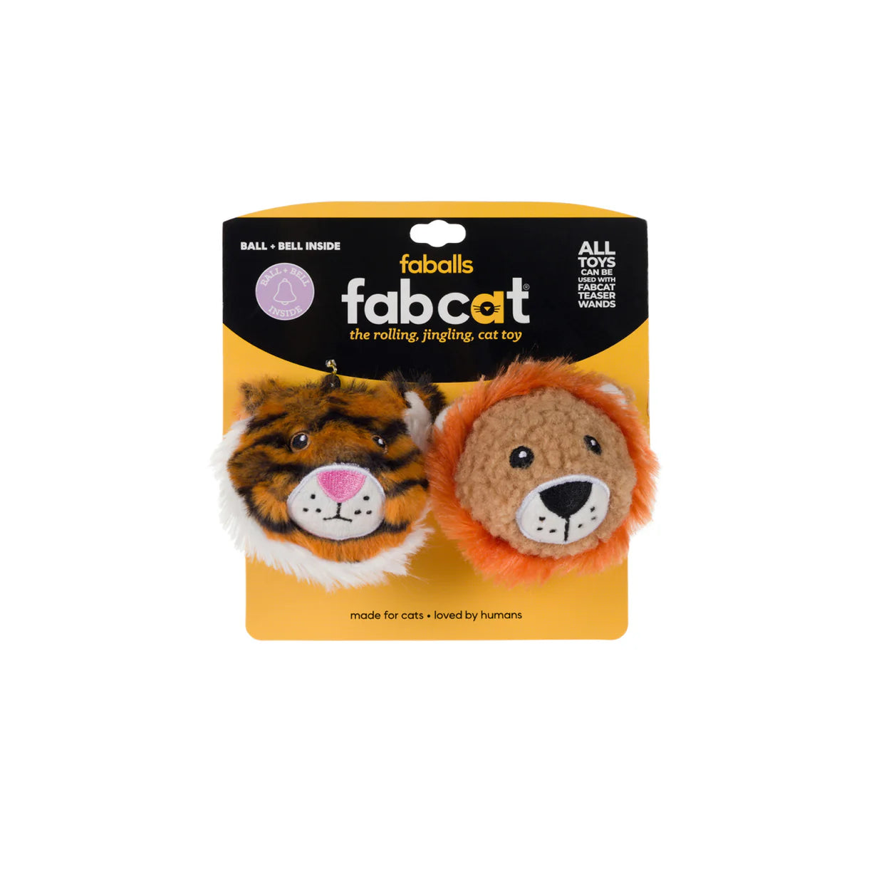 fabdog - Cat Toy Lion/Tiger Faball