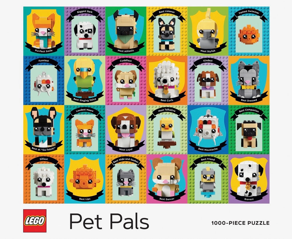 Chronicle-Hachette Book - Puzzle LEGO Pet Pals
