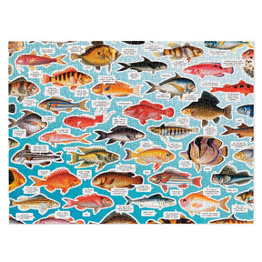 Chronicle-Hachette Book - Puzzle Brass Monkey Judgy Fish (1000 Piece)