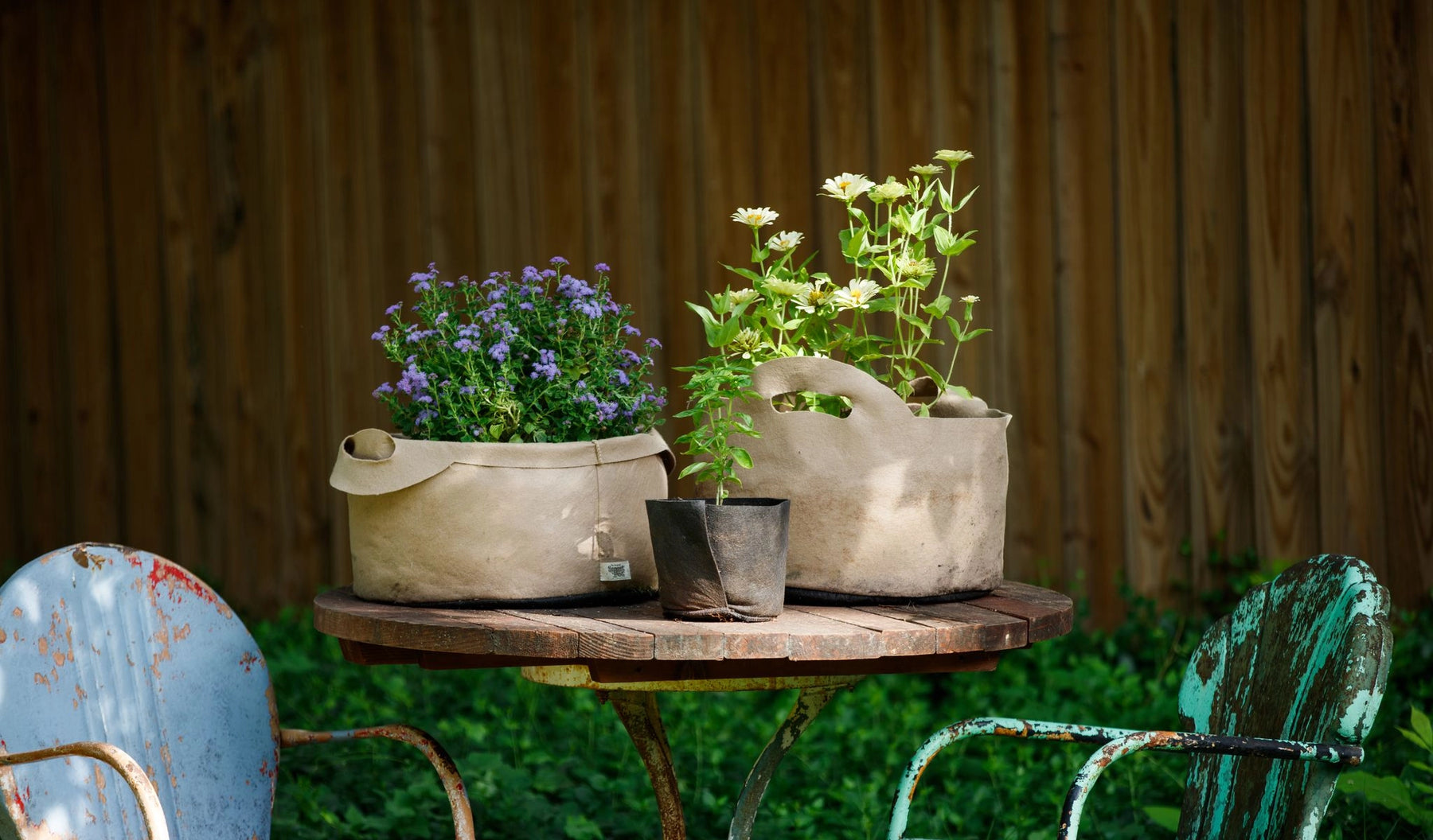 Smart Pot Natural With Handles