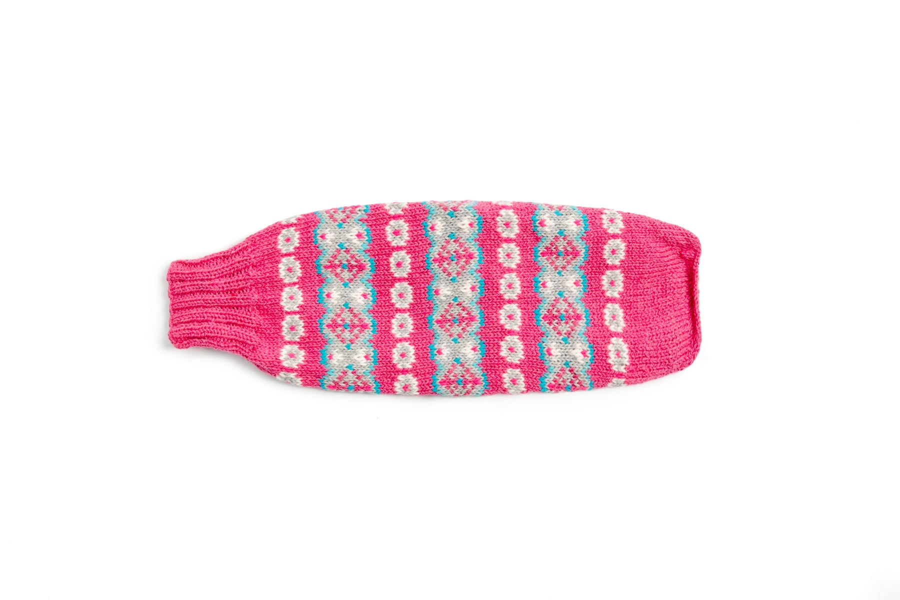 Chilly Dog - Dog Sweater Fairisle Rose Alpaca