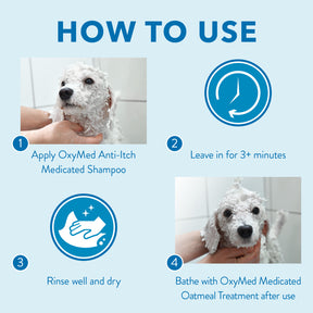 TropiClean - OxyMed Medicated Anti Itch Shampoo for Pets - Southern Agriculture 